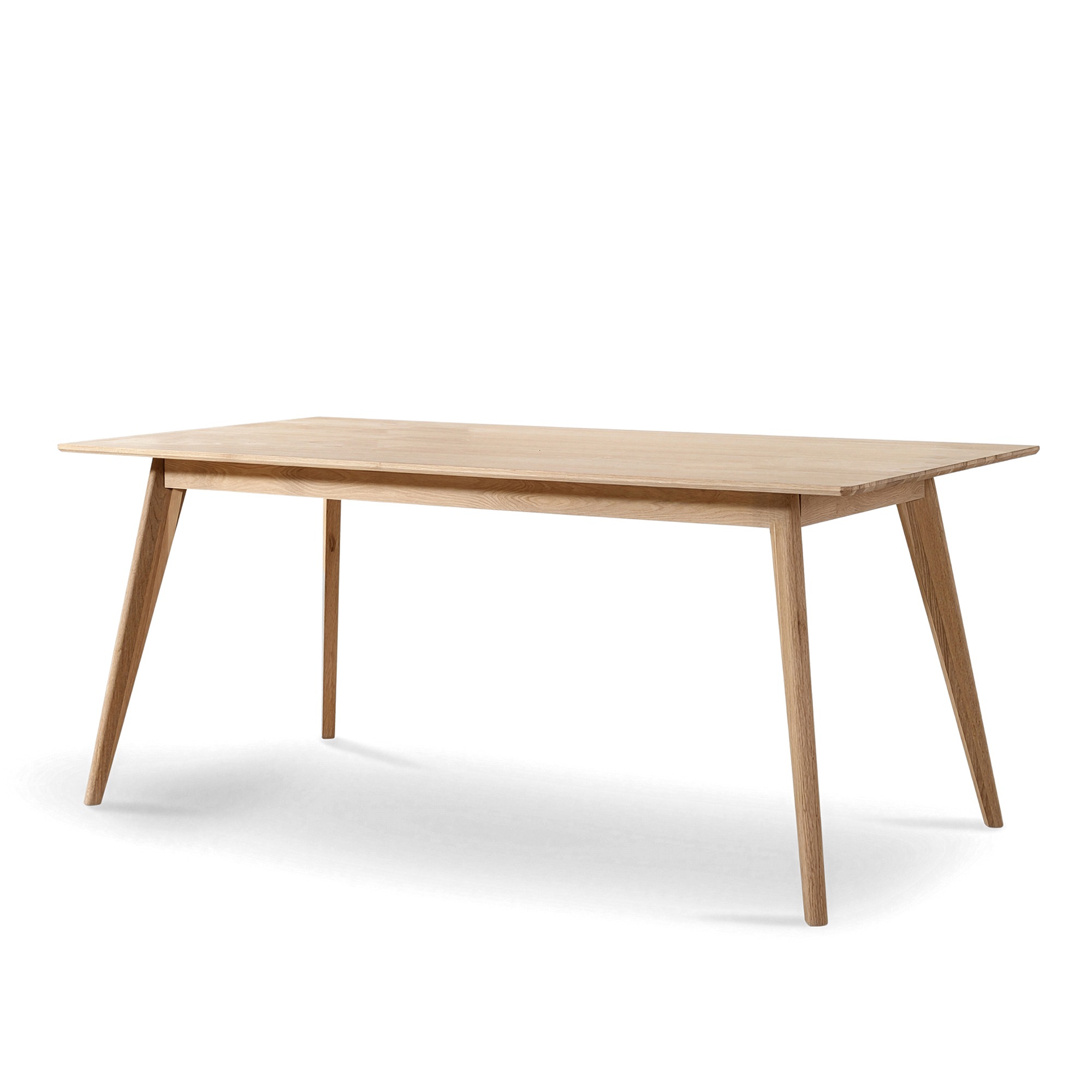 Spisebord 'Line' 180 cm - Hvitpigmentert