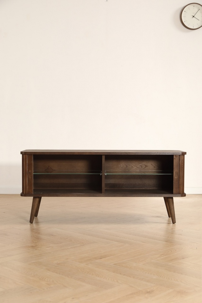 TV-benk 'Vento' 120 cm - Valnøtt