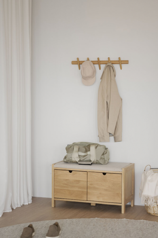 Kroklist 'Hillmond' 65cm - Eik