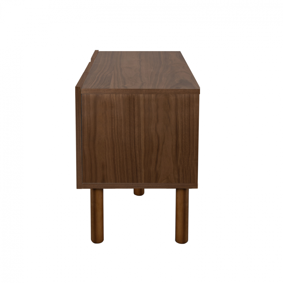 TV-benk 'Lövhamn' S - Valnøtt