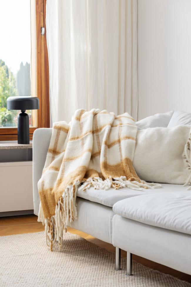 Teppe 'Rachel' 130x170cm - Gul