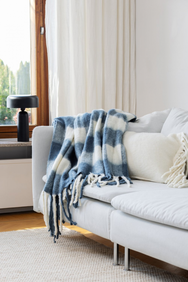 Teppe 'Phoebe' 130x170cm - Blå