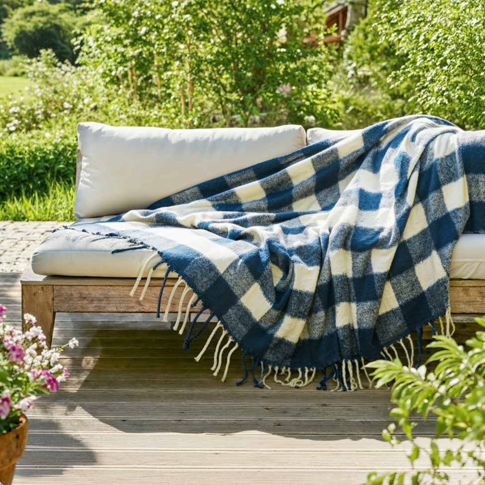 Teppe 'Phoebe' 130x170cm - Blå