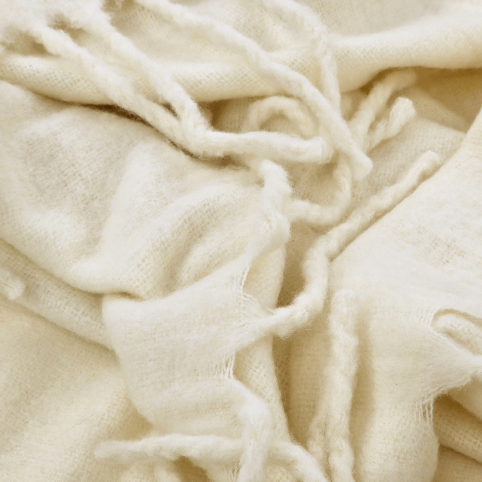 Rutete 'Samantha' 130x170cm - Hvit