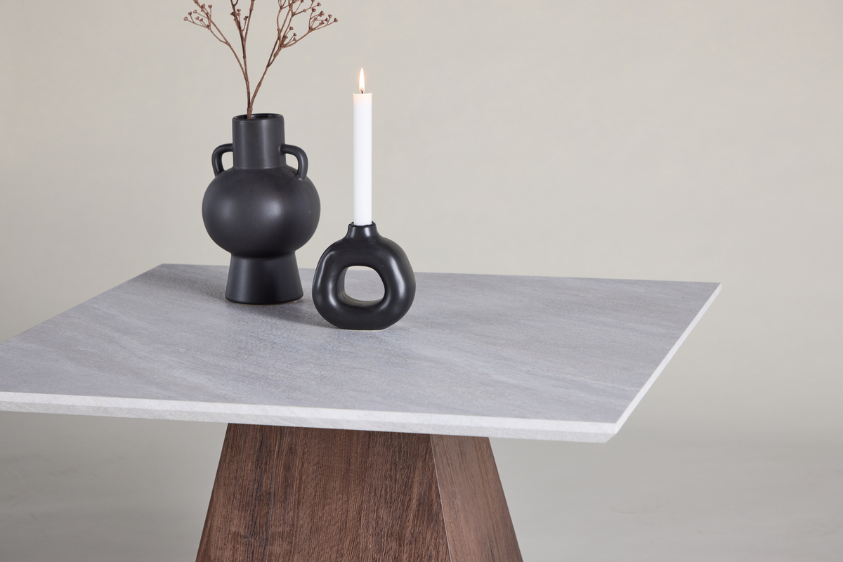 Sofabord 'Ljusnäs' 80x80cm - Lys grå