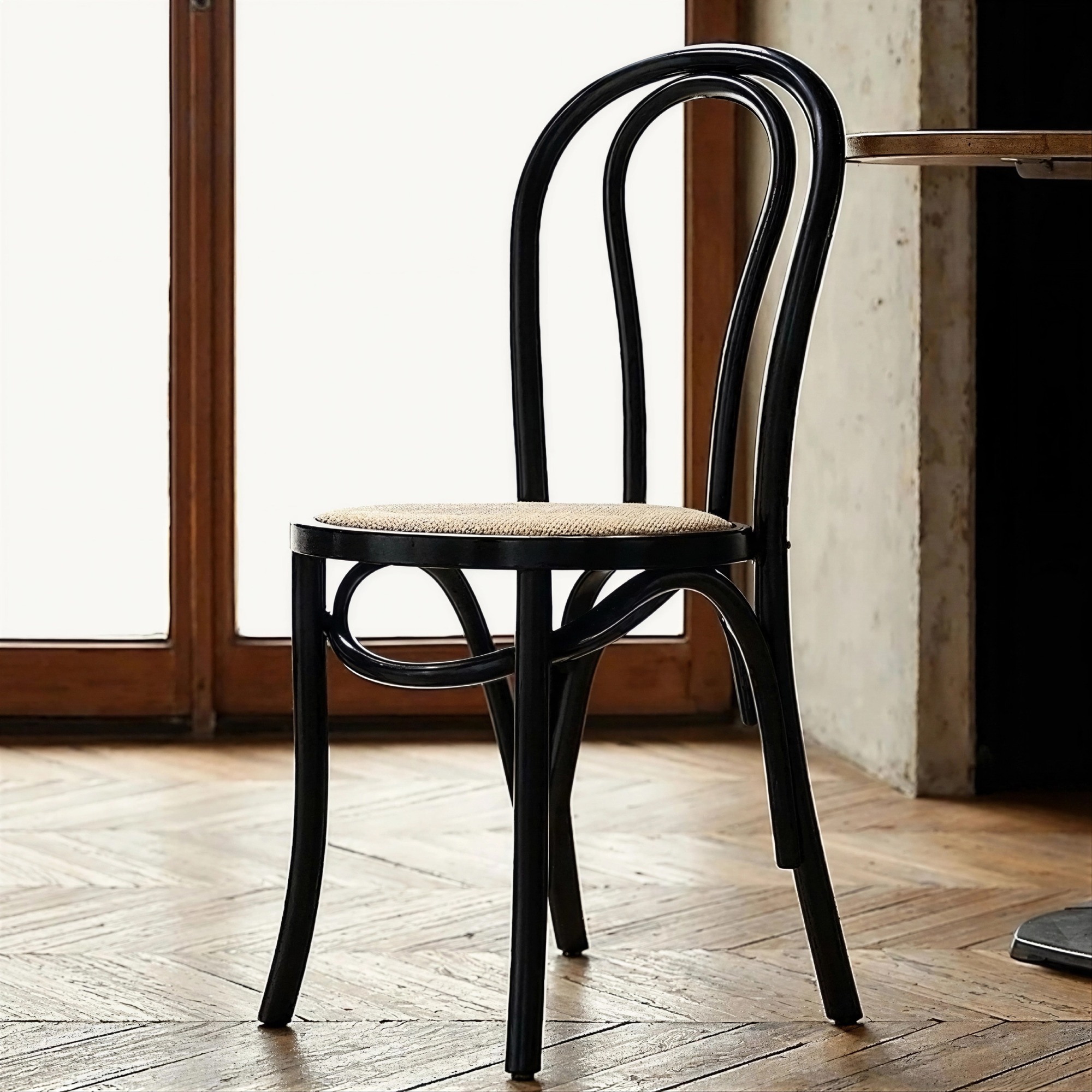 Stol 'Bistro' - Rotting/Svart