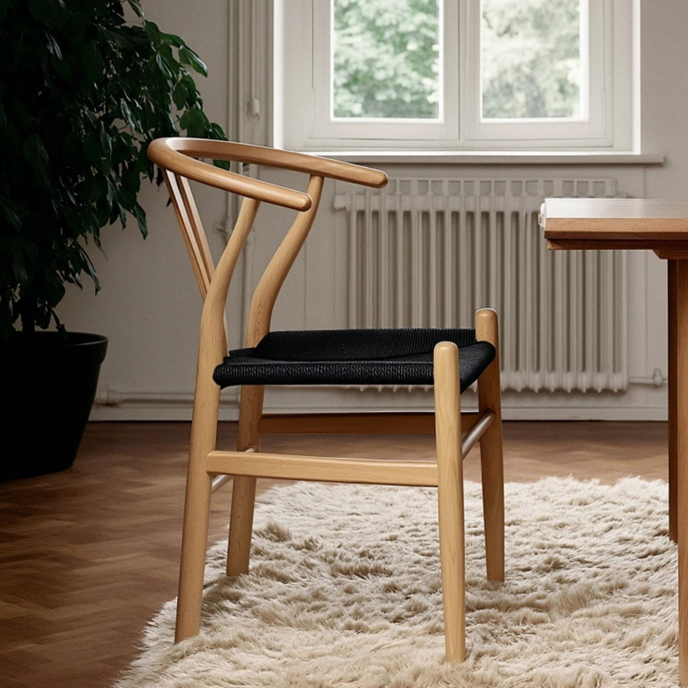 Stol 'Alta' - Naturlig/Svart