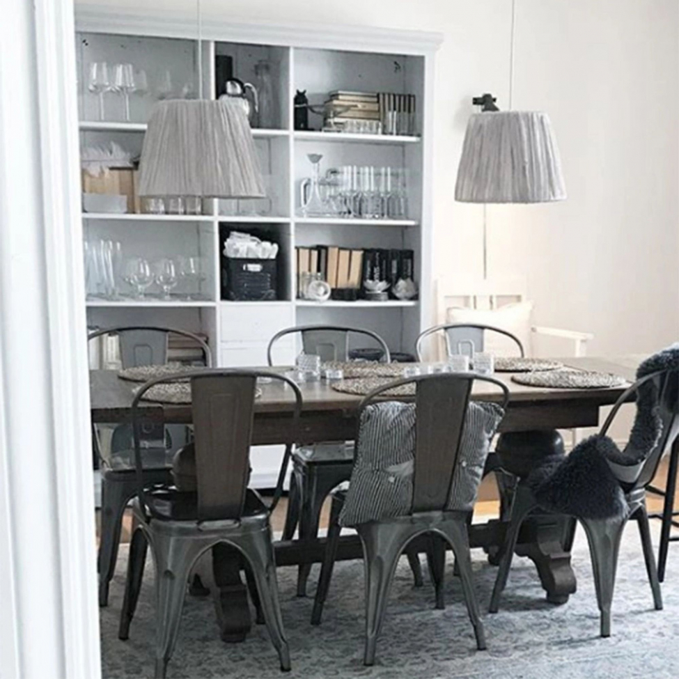 Stol 'Montmartre' - Stål Matt