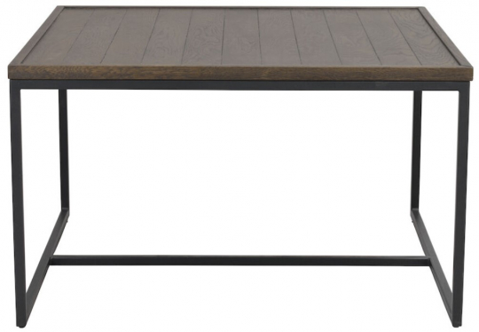 Salongbord 'Deerfield' 80x80cm - Mørk eik