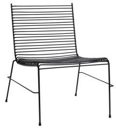 String Lounge Chair 'Park' - Svart