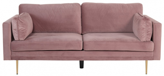 Sofa 'Bjelland' 3-seter - Rosa
