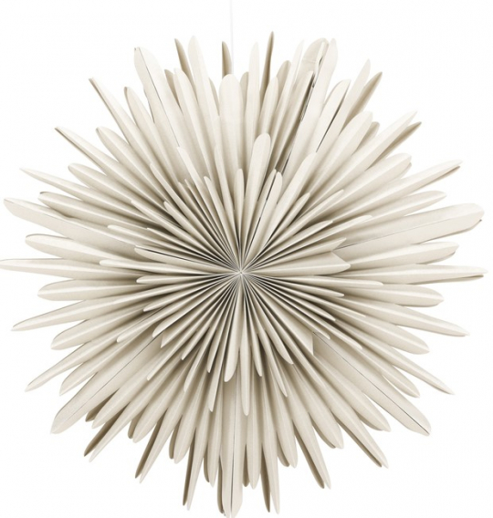 Taklampe 'Svedala' 80cm - Beige