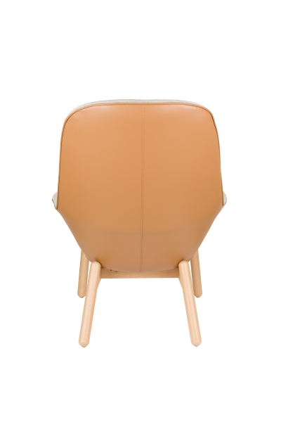 Loungestol 'Duke' 92x75x93 cm - Beige