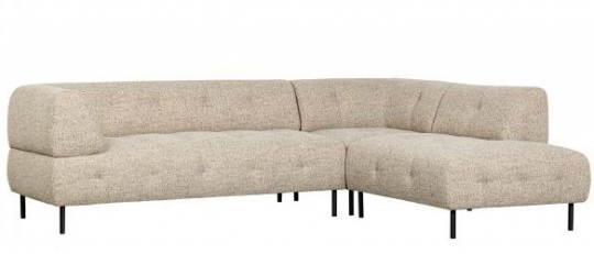 Höyre hjörnesofa 'Lloyd' - Beige