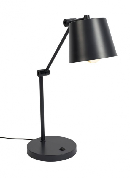 Bordlampe 'Hajo' - Svart