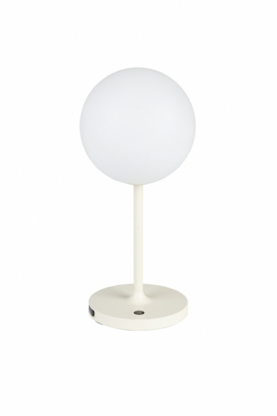 Oppladbar lampe 'Hub' - Beige