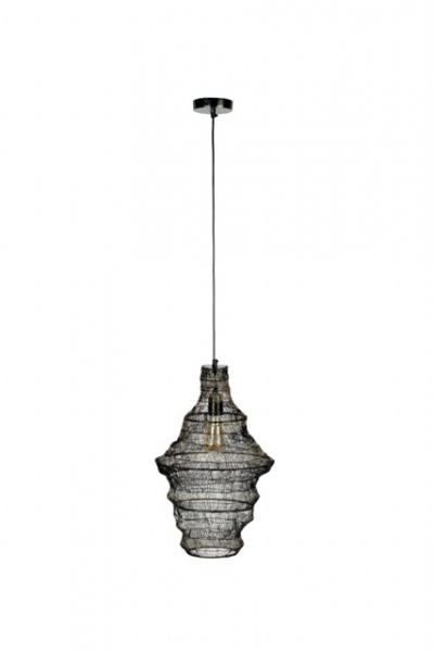 Taklampe 'Luca' 36x36 - Sort