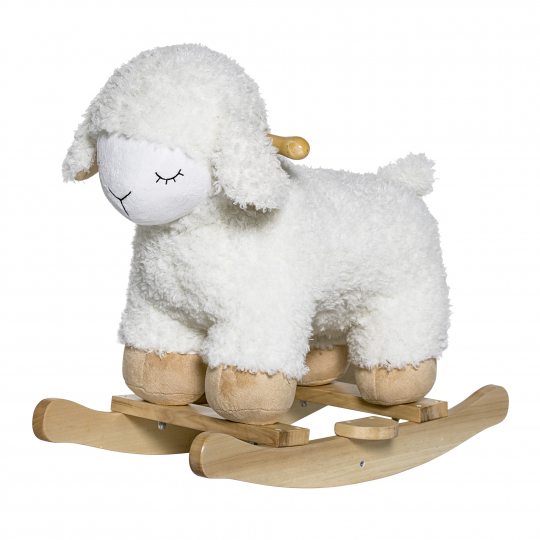 Rocking Horse 'Rocking Sheep' - Hvit