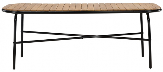 Spisebord 'Hov' 200x90cm - Brun