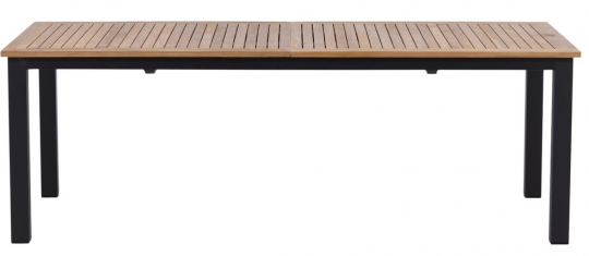 Spisebord 'Pinntorp' 224x100 cm - Svart