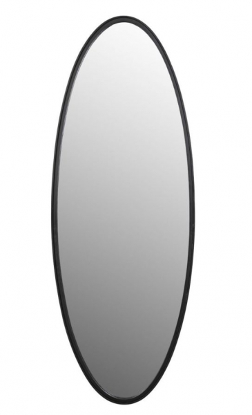 Mirror 'Matz' L - Oval Black 
