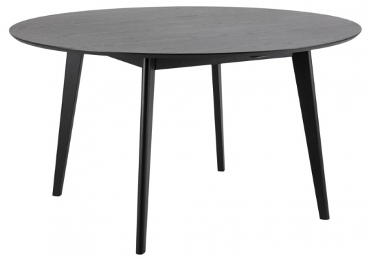 Spisebord 'Ärsjö' Rundt 140cm - Svart