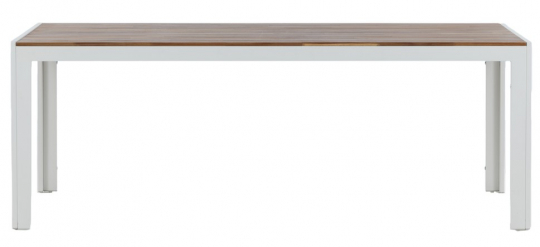 Spisebord 'Birka' 205x90cm - Hvit