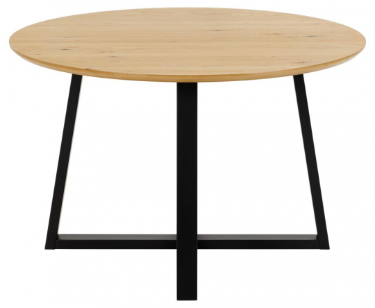 Spisebord 'Härnösand' - Svart/Naturlig