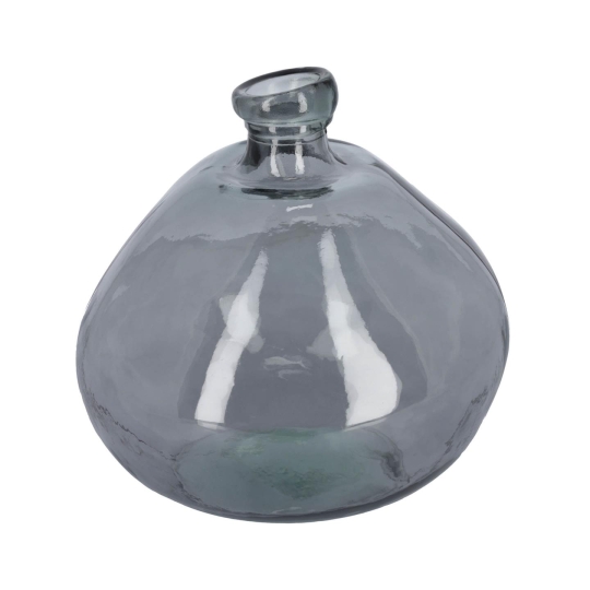 Vase 'Annet' 33cm - Blå/Transparent