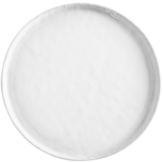 Middag tallerken 'Boho white' - Hvit