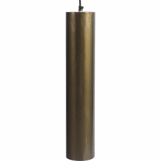 Taklampe 'Jonah' Sylinder L - Antik Messing