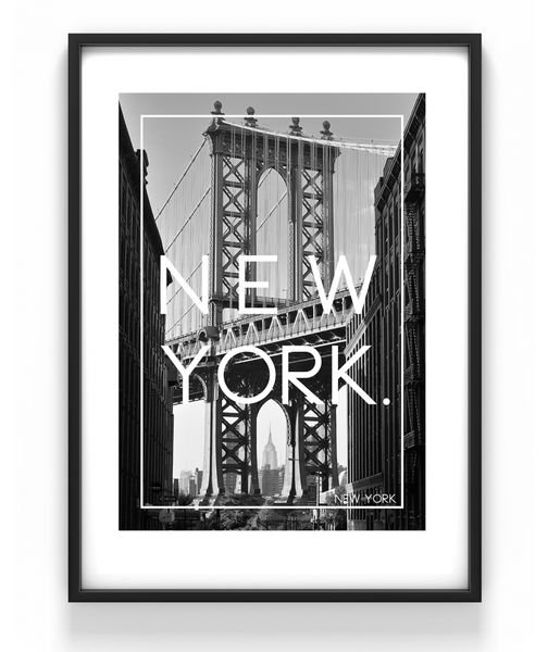 Plakat New York Photo 30x40cm