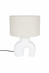 Bordlampe 'Bibi' - Beige