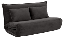 Sovesofa 'Halle' 150cm - Svart