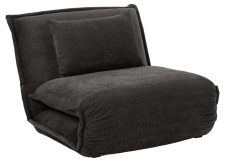 Sovesofa 'Halle' 93cm - Svart