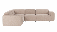 2-seters hjørnesofa 'Willard' - Lys beige