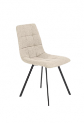 Stol 'Villena' - Beige/Svart