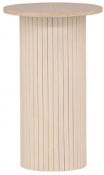 Sidebord 'Barkaby' Rundt 40cm - Beige