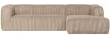 Sofa 'Bean' 4-seter - Beige/Manchester