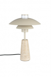 Bordlampe 'Cole' 26x26 - Beige