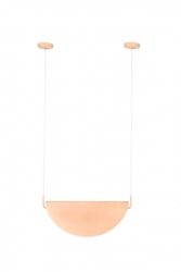 Taklampe 'Rani' 22x74 - Rosa