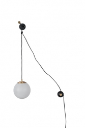 Vegglampe 'Bulan' 32x61 - Hvit