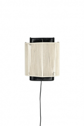 Vegglampe 'Elon 31x16 - Beige