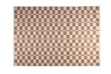 Teppe 'Checker' 160x230cm - Beige