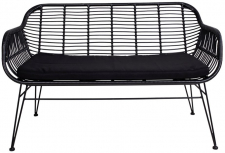 Sofa 'Trieste' - Svart