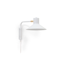 Vegglampe 'Plass' 36cm - Hvit