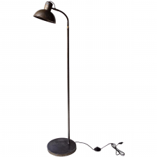 Gulvlampe 'Walentin' - Iron/Brown