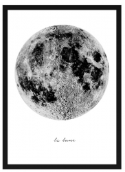 Plakat - 'La Lune'