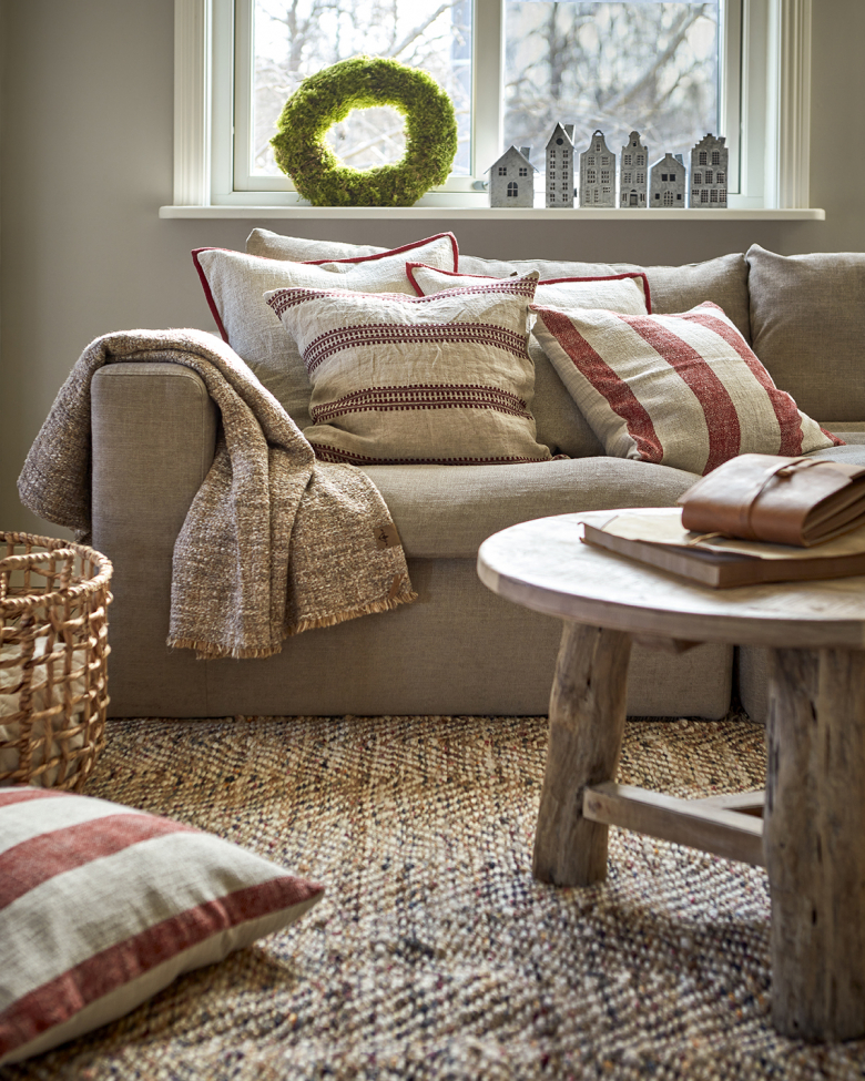 Kurv 'Collect' sett med 3 - Natur/vannhyasint