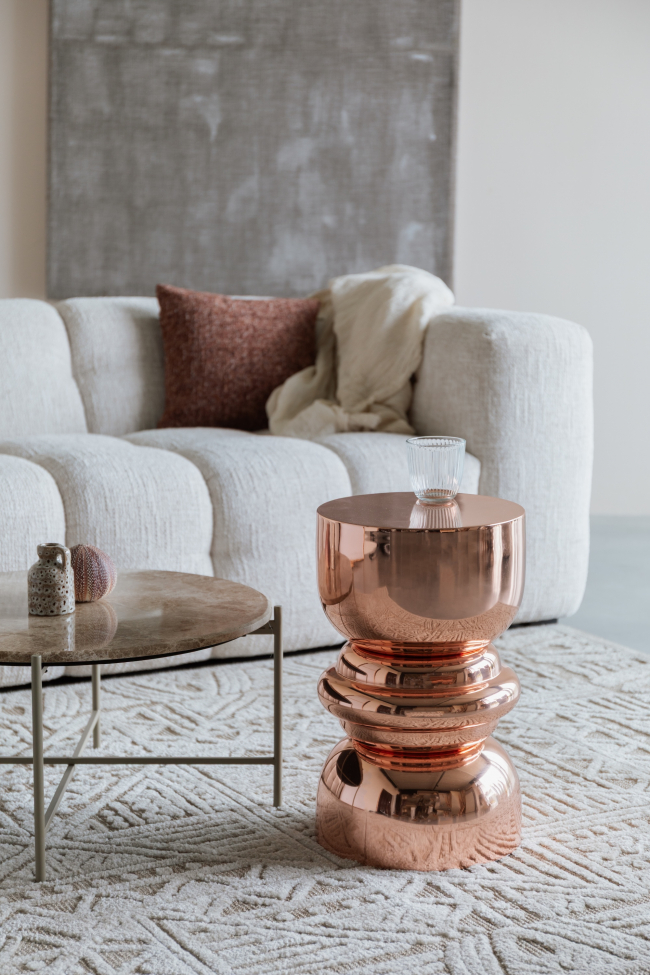 Sidebord 'Kinga' - Kobber